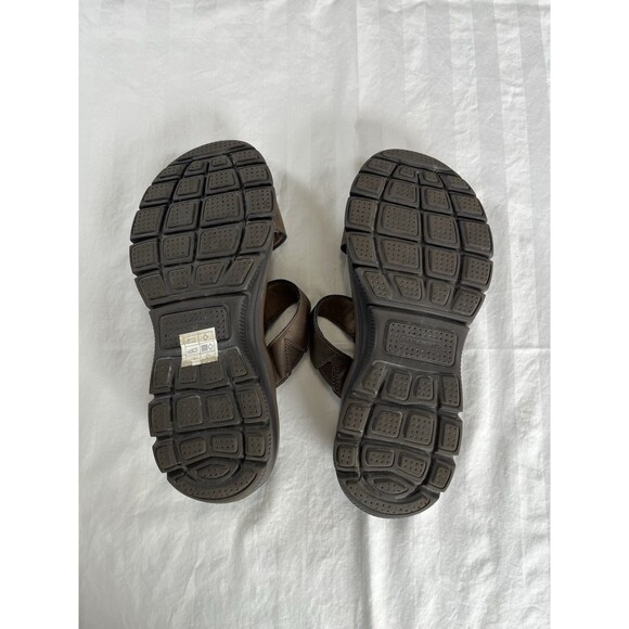 Skechers Women's Relaxed Fit: Easy Going Slide On By Sandals Brown Size 8 - Picture 9 of 9